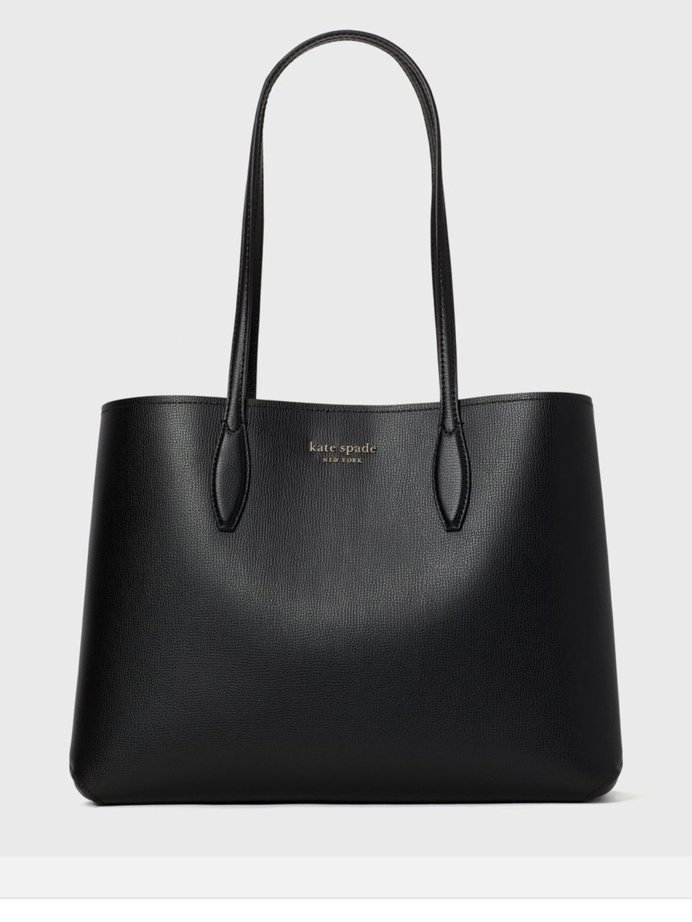 Kate Spade all day large Leather tote w/ Polka Dot Pouch